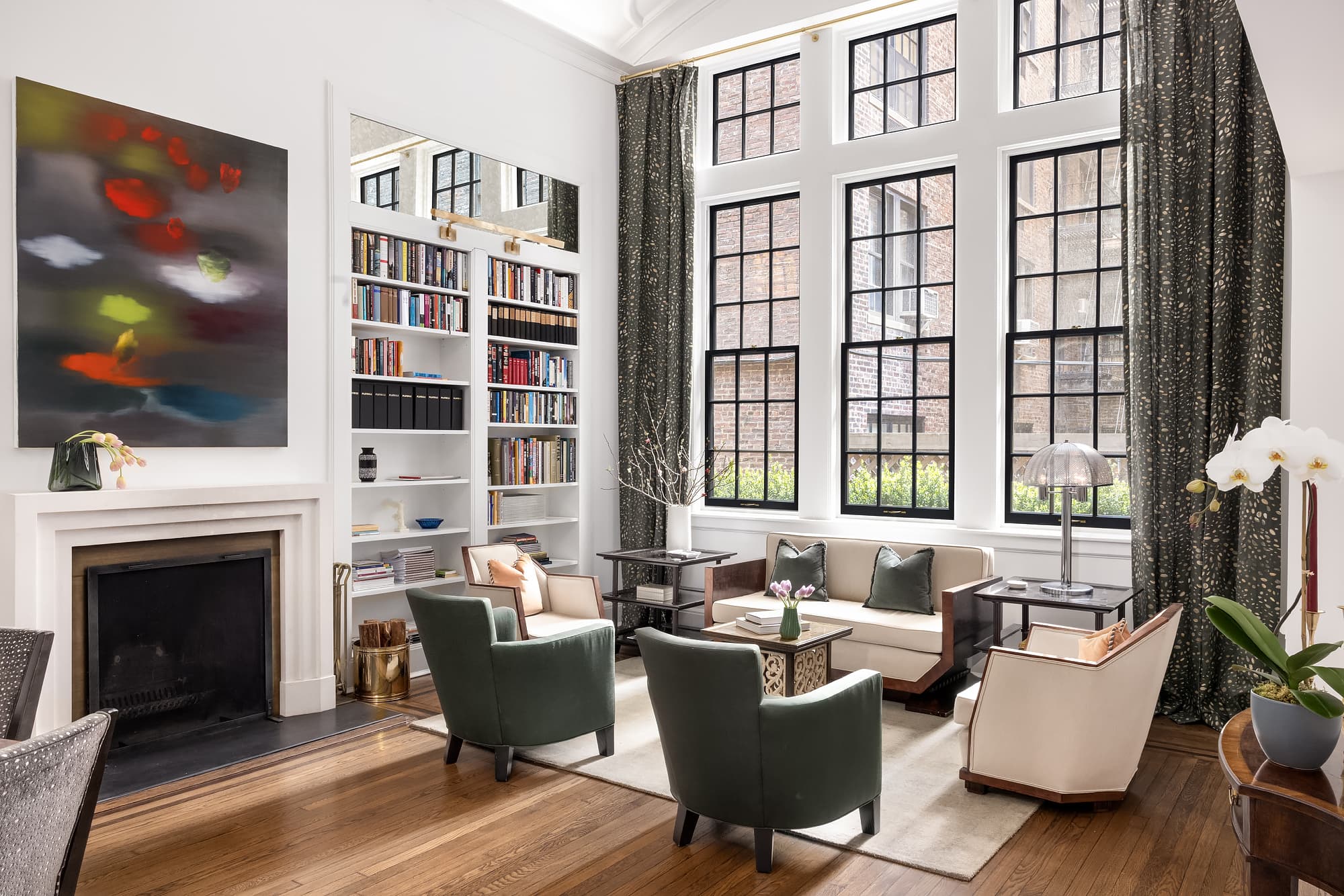 Greenwich Village maisonette great room