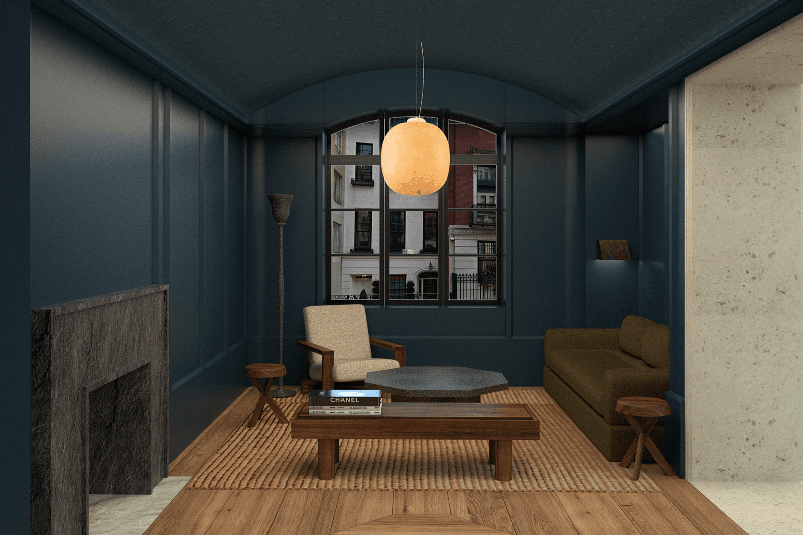 Lenox Hill limestone townhouse