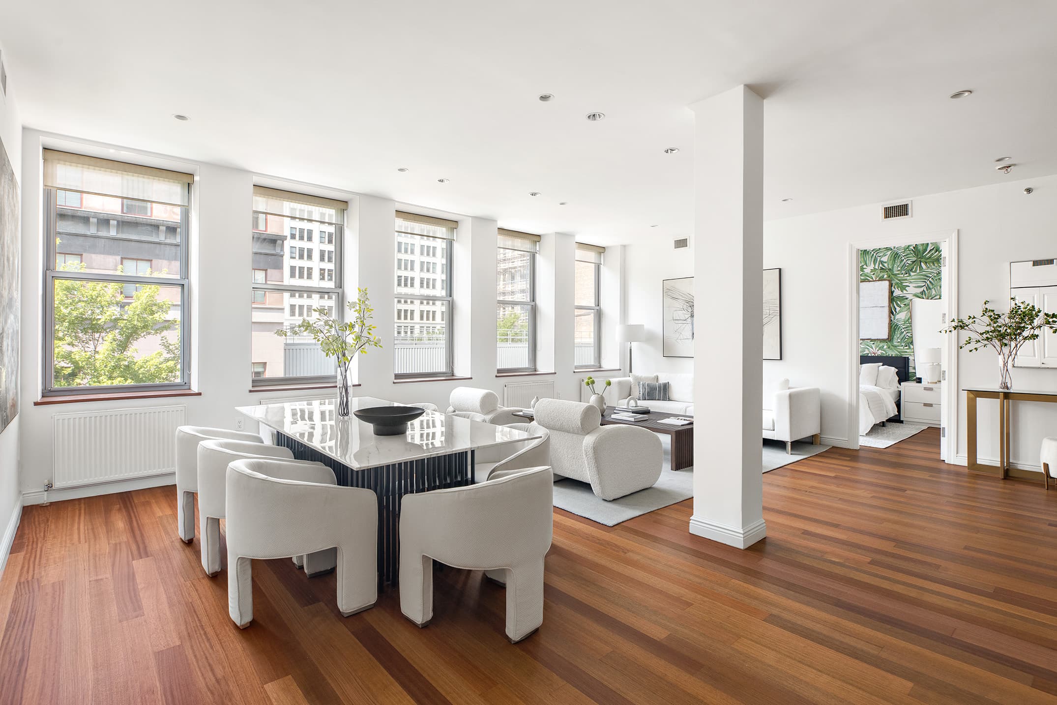 Nomad open concept living area