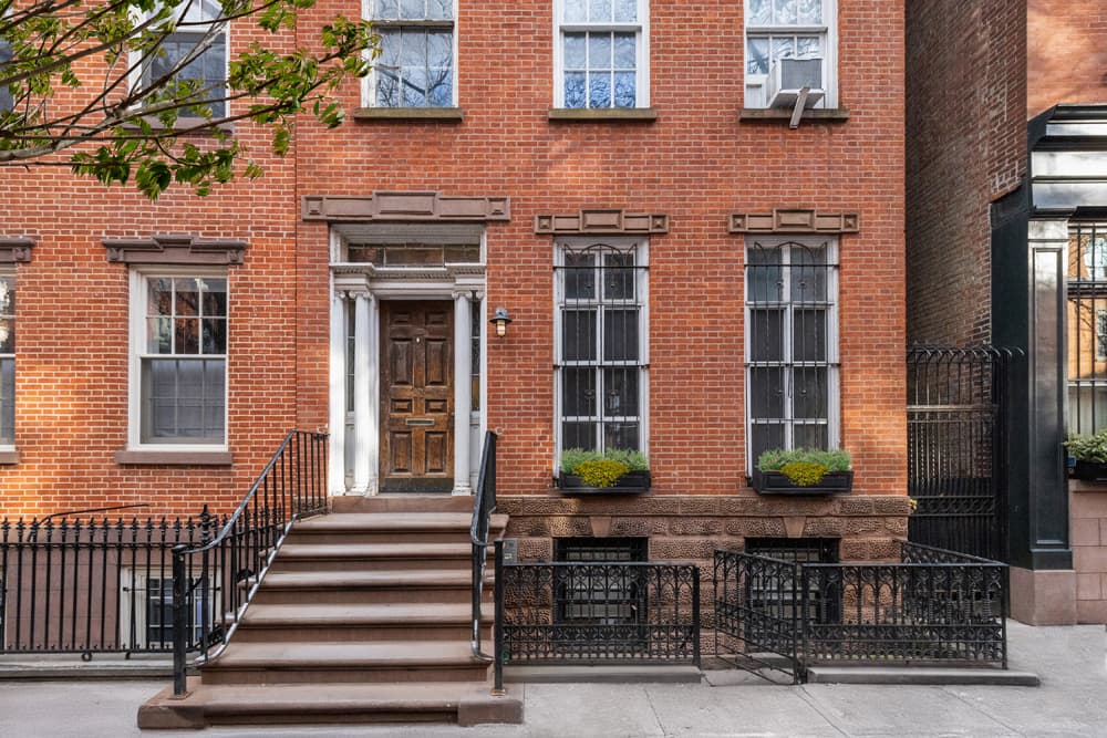 West Village townhouse exterior